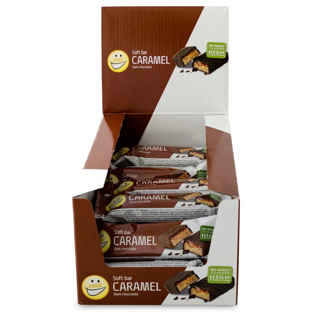 EASIS Dark Soft Bar with Caramel — 30 g